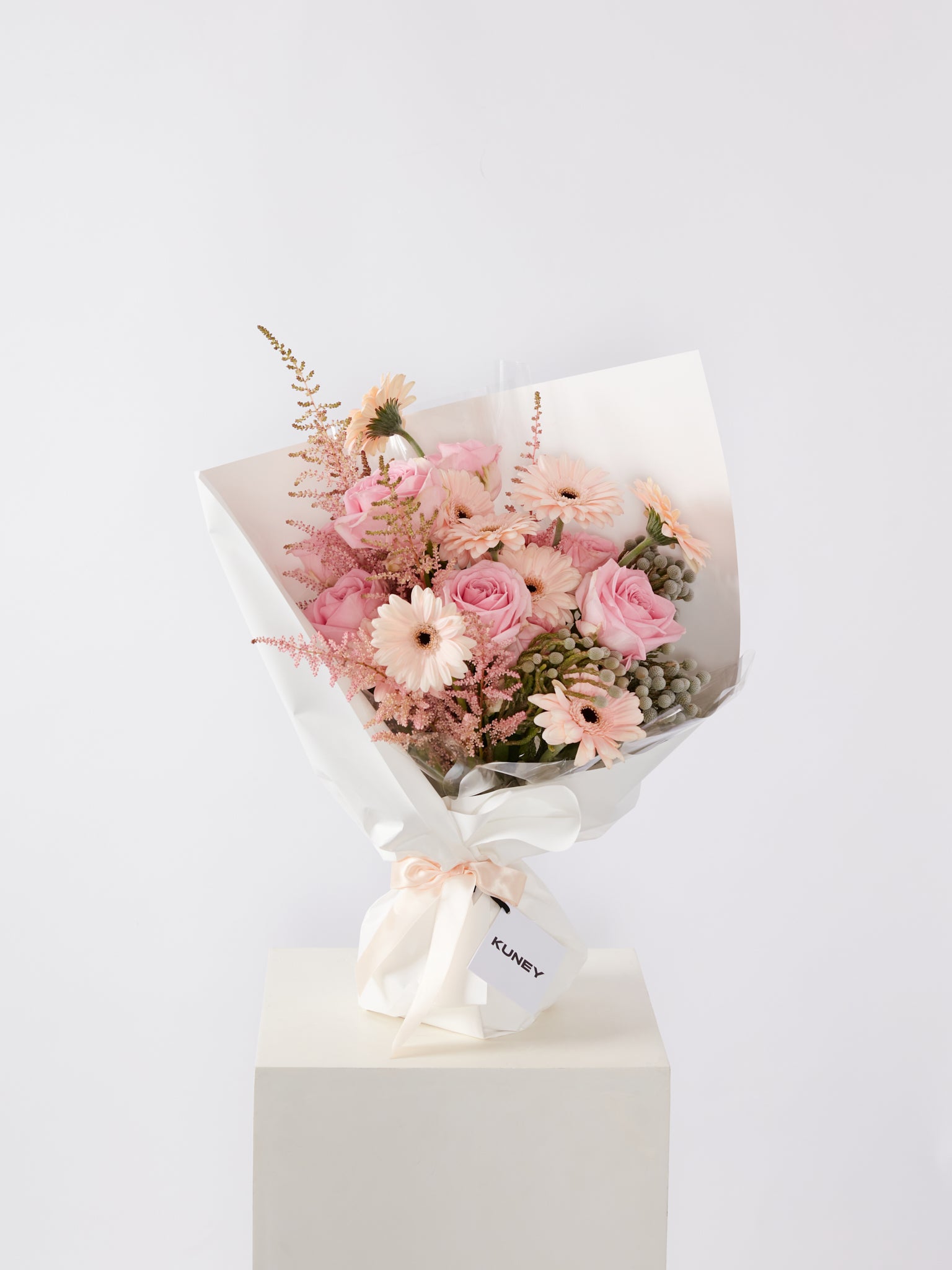 KUNEY FLOWERS, pink rose