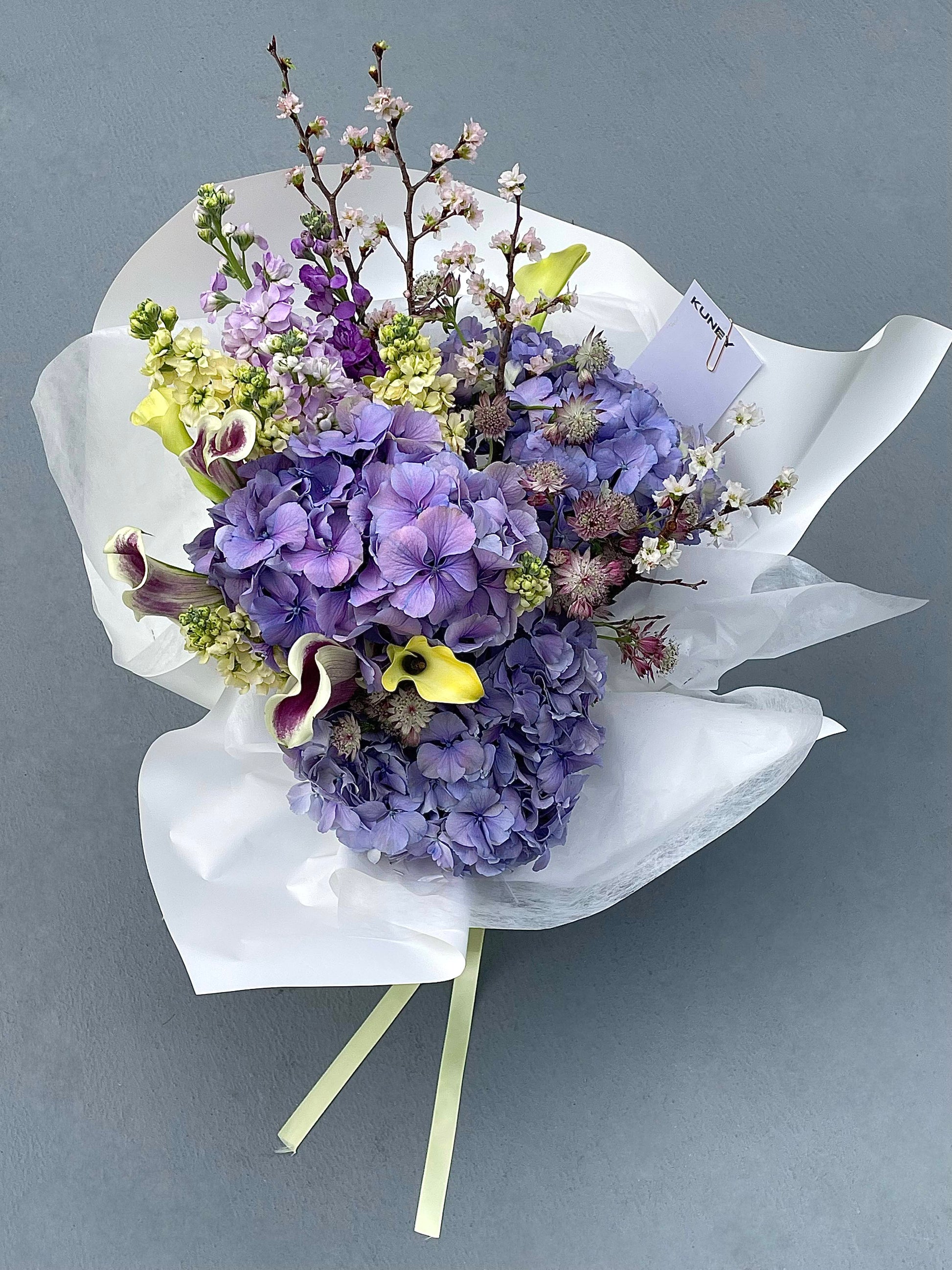 繡球花束 香港花店