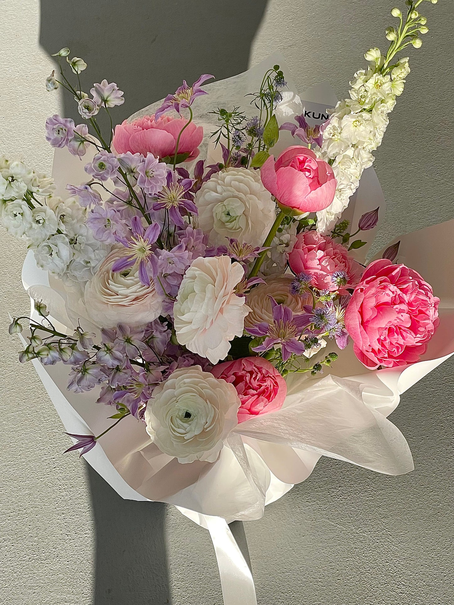 Peony Hong Kong flower shop KUNEY