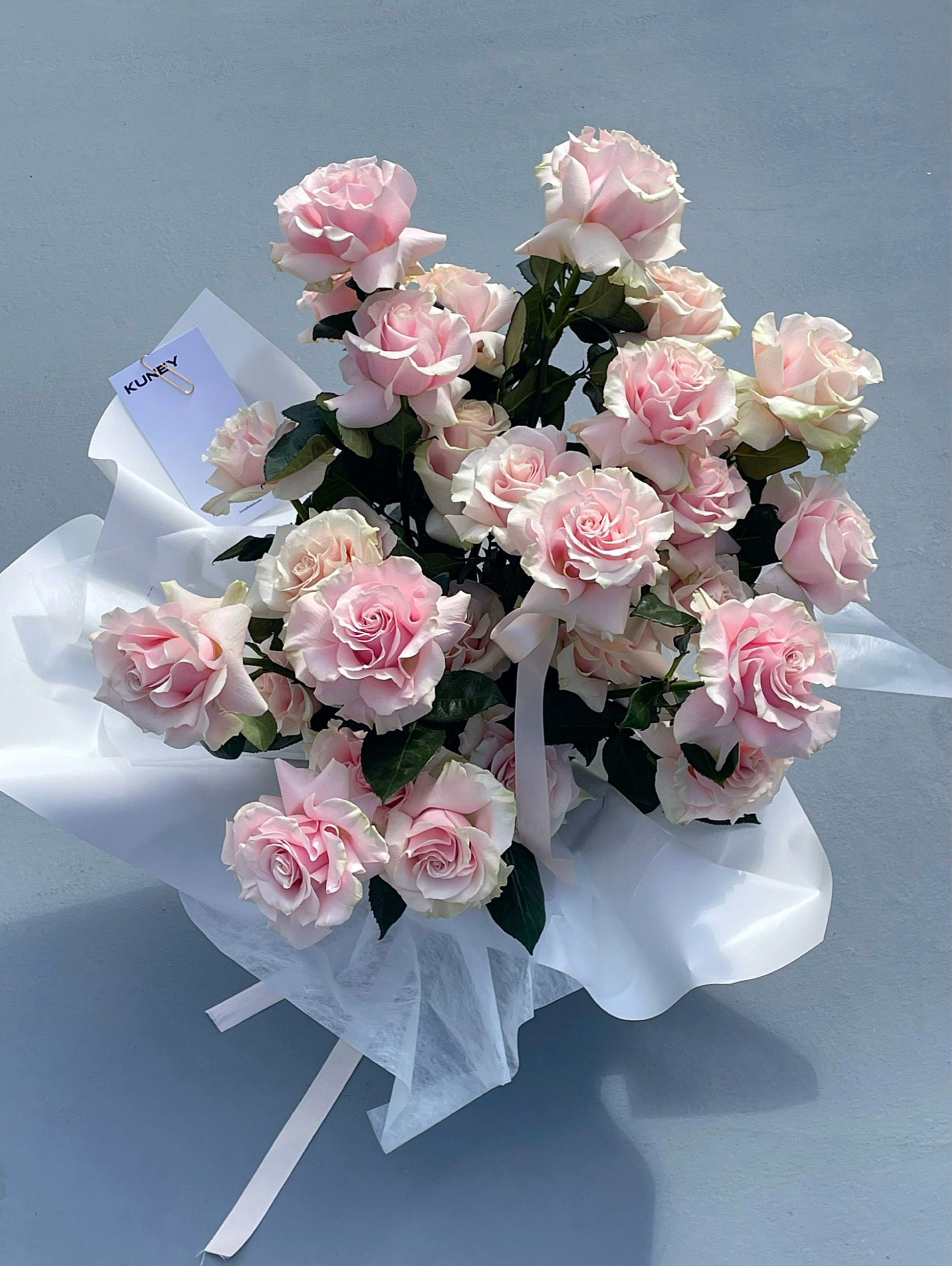 Pink Rose Bouquet, Valentines Day Flowers